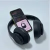 New Studio Pro Headphone Stereo Bluetooth سماعة رياضية قابلة للطي قابلة للطي سماعات ميكروفون Hi-Fi Heavy Bass Headphones TF Music Player مع حقيبة