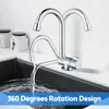 Kitchen Faucets Folding Polish Chrome Single Handle Basin Mixer Tap With Water Supply Hoses G1/2 Thread Cold Faucet