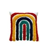 Pillow Tufted High-quality Canvas Handmade Carpet Embroidered Sofa Thick Thread Sitting Decoration Home