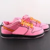 2023 Powerpuff Girls x 1 Low Flying Police Co Frand Cancual Cricket Shoes 3645