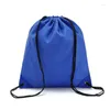 Сумки для покупок, 5 шт., водонепроницаемый рюкзак, дорожная пляжная сумка для хранения, многоцелевой удобный однотонный рюкзак на шнуровке