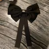 Diamond Bow Barrettes Designer Women Girls Hair Spin