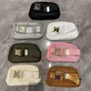 Lu Crossbody Väskor utomhussport 1L kapacitet Yoga midja påse Kvinnor Justerbar band dragkedja Cross Body Camera Bag Messenger Fanny Pack