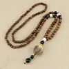 Collane con ciondolo Gioielli etnici Boho Collana vintage tibetana Bodhi per donne Bijoux Regali Regalo di San Valentino