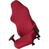 Housses de chaise Housse de protection de jeu Ordinateur élastique avec accoudoir Canapé de siège en polyester