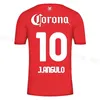 23 24 Deportivo Toluca Mens Soccer Jerseys M. Araujo J. Angulo baeza Home