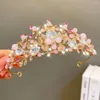 Hair Accessories 1PC Charmng Princess Crystal Tiaras And Crowns Headband Kid Girls Love Bridal Prom Crown Wedding Party Accessiories Jewelry