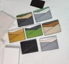 Card Holder New Style Designer Bag Unisex Luxury Business Card Case Original Box Leather Mini wallet Credit Card purses Fashion Bag