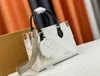 Designer Tote Bag Women's 2024 New Fashion Crossbody Bag Single Shoulder Printed Handbag