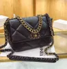 9A Quality Channel 19 Torba designerska Top Lambskin skóra 25 cm moda luksusowa torebka crosser crossbody damskie złota srebrna łańcuch TOTE