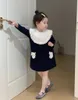 Girl Dresses Baby Spanish Boutique Clothes Long Sleeve Design Birthday Party College Style Sweet Cute Girls For Eid A3507