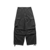 TKPA HARAJUKU Street Work Wear Casual Pants for Men and Women Lose Straight Ben Wide Par mångsidig lång