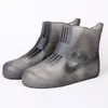 防水靴は男性を覆うプロテクターオーバーシューズウォータープルーフガロシェ再利用可能な雨240102