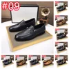 40modèle chaussures habillées de haute qualité pour les designers doux hommes noir marron véritable boucle en métal chaussures en cuir bout pointu affaires Oxfords chaussures décontractées taille 38-46