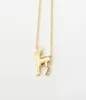 1 Sika deer elk antler pendant necklace Christmas reindeer fawn animal clavicle simple children039s Lucky woman mother me9347593