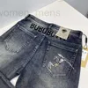 Herenjeans designer herenjeansbroek shorts joggen oorlogspaard gewassen broek met ritssluiting casual leggings 9I2X