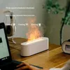 가습기 USB 전기 불꽃 아로마 디퓨저 공기 가습기 150ml 초음파 냉각 미스트 메이커 Fogger LED 에센셜 오일 디퓨저