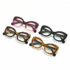 Солнцезащитные очки с градиентом фиолетового кошачьего глаза, очки для чтения, роскошные женские модные увеличительные очки в большой оправе, готовые, пресбиопия, диоптрии