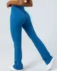 Pantaloni attivi Ym Leggings da yoga da donna per fitness Vita alta Hip lungo Push UP Abbigliamento Elastico Traspirante No T Line Sports
