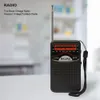 Rádio ao ar livre alto-falante embutido rádio digital display lcd portátil mini antena telescópica para uso de emergência ao ar livre indoor 240102