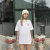 シャツドロップシッピングハルクジャパンガールズプリントプリントTシャツ男性女性半袖ゆるいカジュアルサマーコットンTシャツヒップホップトップ