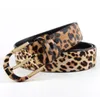 Moda senhora cintos leopardo designer vaca cinto de couro real para mulheres cinto de luxo para homens women74330924462482