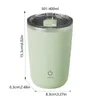 Mugs Self Stirring Mug With Lid 400ml Auto Inner Tank Material: 304 Stainless Steel Leak Proof Vacuum To Stir Coffee