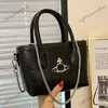 2023 NOWY STYLE PROJEKTOWANIE TOREKTORY DO WOMOWEGO SKÓRZY Saturn Saturn Rame Bag Fashion Kolny łańcuch kraciasty Crossbody Torby Messenger torebki 230718