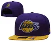 2024 Los Angeles American Basketball Lakers w turnieju sezonowym Mistrzowie Snapback Hats Teams Luksusowe Casquette Sport Hat Strapback Back Regulble Cap A22