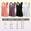 BYMERMAIFTS 2022 NYA FITNESS YOGA SHIRTS WOMAN039S QUICK DRY CROSBACK SPORTSKIRTER SLEEVELESS Gym Träning Sports Tops Yoga Ve5623479