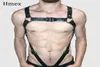 Punk Leather Bra Harness Men Sexy Erotico Belt Body Bondage Harajuku Gothic Suspenders Male Lingerie Shoulder Straps19484730