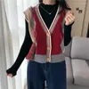 Gilet da donna gilet lavorato a maglia alla moda primavera e autunno 2024 maglione casual coreano caldo percorso tuta sportiva cardigan H06