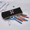 Esthetische etui R-Resident-Game-E-Evil Box Eenvoudige klassieke schooltassen Studenten PU-leer Briefpapier