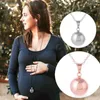 Chaînes boule 40 "longue chaîne collier Bola pendentif cadeaux pour femmes maman