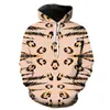 Herrtröjor abstrakt djurstruktur 3d tryckt hoodie män/kvinnor avslappnade tröjor unisex streetwear jacka pojkar kappa ropa hombre