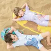 Set COPOZZ Costume da Bagno per Neonato e Bambina Protezione UV UPF50+ Costume Intero per Bambina per 312 Anni Costume da Bagno per Bambini Costumi da Bagno