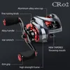 Baitcasting Reel High Speed ​​6.3 1 Växelförhållande Fresh Saltwater Magnetic Brake System Ultralight Fishing CR04 Series 240102