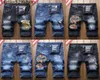 Hello528shop повседневные джинсовые шорты для мужчин, летние винтажные облегающие брюки с вышивкой до колена Ripped28201973212210