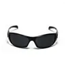 Zonnebrillen y2k wrap rond futuristische ovale sport zonnebril 2024 trendy mode tinten vintage punk goggle brillen