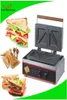 110v 220v Commercial Breakfast Sandwich Maker Machine Bread Toaster Oven Kitchen Equipment Waffle Machines1529944