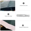 Paraguas 10 PCS Paraguas plegable Gotas de lluvia Reemplazo Cubiertas de hueso Accesorios para piezas de reparación