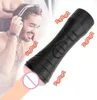 Realistisk fitta mjuk vagina elektrisk vibrerande manlig onanator kopp röstflygplan sex leksaker för män onani stark sug1646850