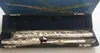 YFL471 Flute music instrument 17over open EKey silver C Tune Gold Mouthpiece Gift1844074
