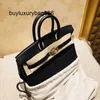 Genuine Leather Handbag BK Pure handmade wax line new bag leather women's crocodile pattern catfish one shoulder second generation