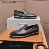 Berluti Mens Leather Shoes Formal Bruti Mens High End Quality Cow Business Dress Casual Step on Lazy Rj 4WC0 XHLY
