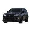 2016-2019y Lexus LX570 modificado WALD corpo largo pequeno círculo roda sobrancelha lábio dianteiro Lexus cauda spoiler dianteiro pá dianteira Pára-choques Kits de corpo Spoiler dianteiro Peças automotivas