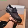 BERLUTI Mens Dress Shoes Leather Oxfords Shoes Berluti Mens Classic Formal Business Leather Shoes Low Top Lace Up Casual Shoes Block Pattern HBVH D1D2