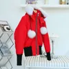 MOSE 03 Mooss Woman Kurtka zima ciepłe ciężkie z kapturem moda luksusowa marka Knuckles Krótka kurtka Coats Fox Coolar 1315 3358