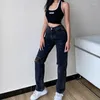 Frauen Jeans Hosen Weibliche Große Größe Boyfriend Jean Frauen Y2k Hohe Taille Mom Ripped 2024 Gerade Hosen