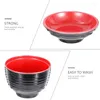 Kommen 3pcs Japanse Stijl Miso Kom Melamine Ramen Pot Soep Snack Sushi Schotel Kruiden Dompelen Cups 9.7x9.7x9.5cm